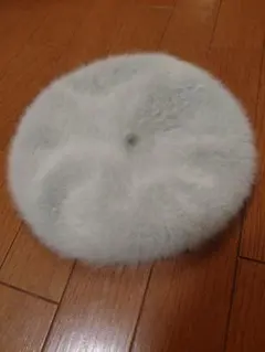 ベレー帽　アンゴラ　新品