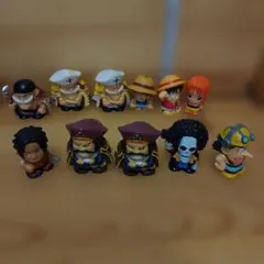 ONE PIECE ワンピース 指人形ちび　11個セット