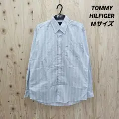 『 TOMMY HILFIGER (アメリカ古着) 』ストライプシャツ/Mサイズ
