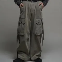 ジーンズ　 parachute pants デニムパラシュートパンツ メンズ