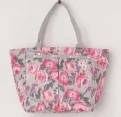 LeSportsac レスポートサックスモールエブリガール 薔薇 バラ柄 ピンク