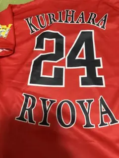 栗原陵矢カチドキレッドTシャツ未使用品Lサイズ福岡ソフトバンクホークス非売品