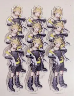 く*も様 鏡音レン　ピアプロ　桜ミク　くじ　アクスタ　F賞　タイトーくじ