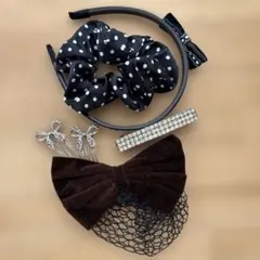 ヘアアクセサリー5種