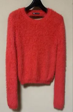 ZARA バックオープン セーター ニット レディース　L