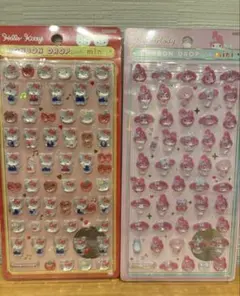 ボンボンドロップシールmini　サンリオ　マイメロ　ハローキティ