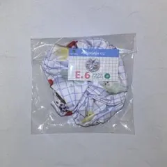 【新品未使用】mojojojo くじ　E-6賞　シュシュ(ブルー)