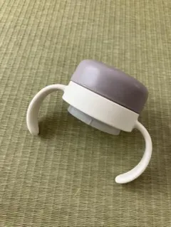 リッチェル　トライ　コップレッスンマグ　ライトグレー　コップ飲み