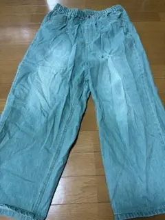 confirmグリーンデニムパンツ Mのサムネイル