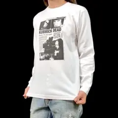 新品 キューブリック監督 訃報 ニュース 時計じかけのオレンジ ロンT