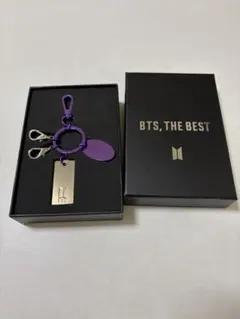 BTS THE BEST LOGO KEYRING ロゴキーリング - メルカリ