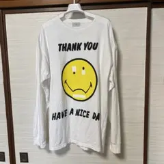 スタジオセブン BIG HAPPINESS LS Tシャツ　XLサイズ