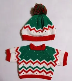 Bare Wear④　ベアウェア　ぬいぐるみ　セーター　帽子