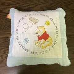 くまのプーさん クッション付きブランケット