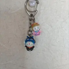 ドラえもん＆ドラミちゃん ミニフィギュア キーホルダー