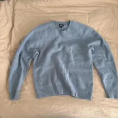 UNIQLO ライトブルー ウールセーター L