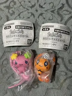 たまごっち カラフルマルチチャーム ふらわっち めめっち