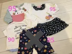 キャラクター　子供服　95cm 90cm まとめ売り
