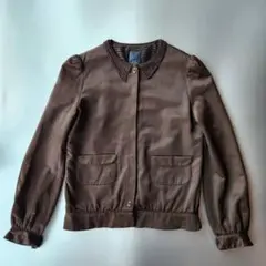 mina perhonen ミナペルホネン ブルゾン ブラウン 正規品のサムネイル
