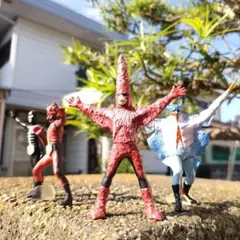 ⚠️レア　仮面ライダー　ヒトデンジャー　スタンダード　旧バンダイ　当時物 Yahoo!オークション -「ヒトデンジャー」の落札相場・落札価格