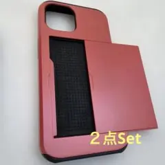 iPhone13.14 ケース(カード入あり) 2個Set