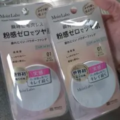 【新品未開封】Moist Labo パウダレスフィット 01 ライトオークル✕2のサムネイル
