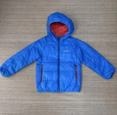 mont-bell 120 リバーシブル中綿コート 青 赤