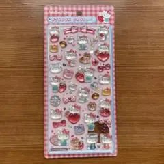 【正規品】　新品未使用　ボンボンドロップシール　サンリオ　キティ　赤　第二弾