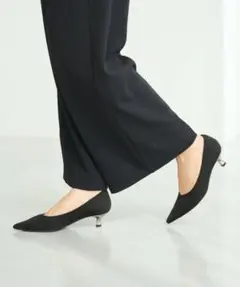 steppi 【洗える/撥水】ヒール ポインテッド パンプス ステッピのサムネイル