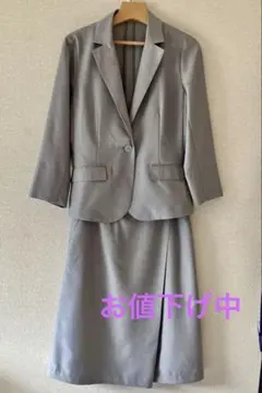 七分袖ジャケット スカートスーツ セットアップのサムネイル