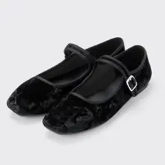 GUメリージェーンシューズ ブラック