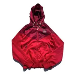 【00s】NIKE 風車 スウォッシュ ウインドランナー ジャケット レッド M