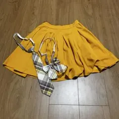SHEIN 制服　スカート　リボン　ネクタイ　セットのサムネイル