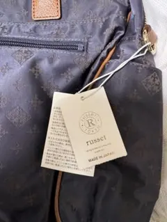 russet ネイビー トートバッグ2way