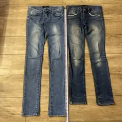 b.r.u.s.h. スキニーデニム 2枚セットのサムネイル