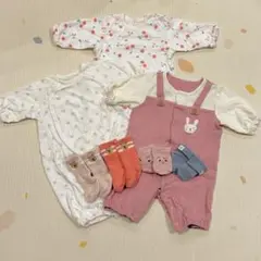 足つきロンパース 60