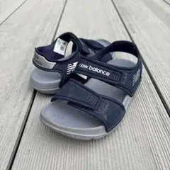 ニューバランス　new balance ベビーサンダル 14 cm ネイビー