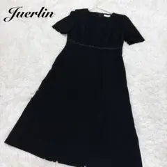 【 ジュリアン】半袖ワンピース　フォーマル　礼服　喪服　ブラックスーツ　S