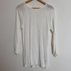 レプシム　 シンプルな春夏　 白色チュニック Fサイズ　A様専用