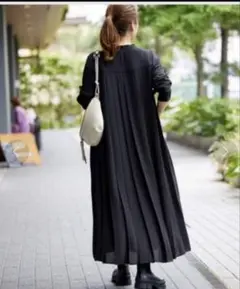 JOURNAL STANDARD　バックプリーツワンピース　美品　インナー付き