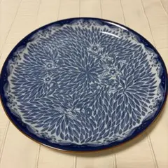 有田焼 峯山作 紅白菊 金彩 大皿 - メルカリ