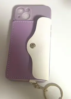 スマホケース パープル