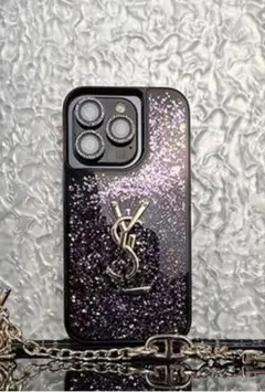 イヴ・サンローラン　iPhone17 スマートフォンケース　チェーン付きのサムネイル