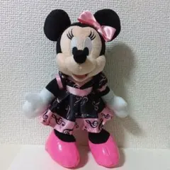 東京ディズニーシー　ビッグバンドビート　ミニーぬいぐるみバッチ音符柄