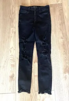 Abercrombie スキニーデニム 26 ブラック