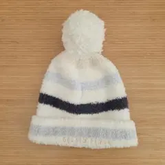 美品＊gelato pique ポンポン付きニット帽