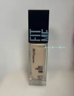 メイベリンフィットミーリキッドファンデーションR112