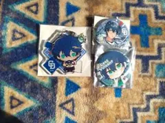 レオス・ヴィンセント　セ・リーグくじ　缶バッジ　アクキー