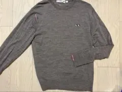 最終　美品UNIQLO × ANYA HINDMARCH グレー 長袖ニット