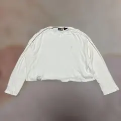 【美品】ティンバーランド サーマル ロンT XL 白 ワイド クロップド 短丈